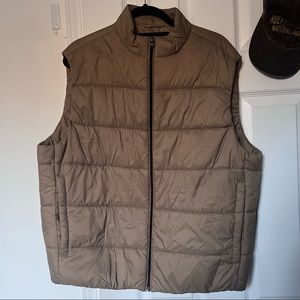 Zara brown vest jacket. Extra Large